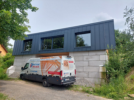 Izolace dřevostavby na Vysočině